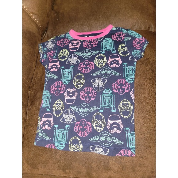 Gap kids star wars pajamas sleep wear size 10 - Picture 2 of 3